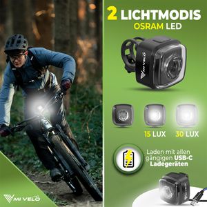 Produktbild für Fahrradlicht Mivelo Cube One