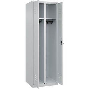 Produktbild für Spind CP-Möbel 80002-20, Doppelspind, lichtgrau