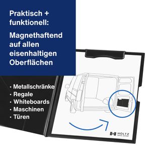 Produktbild für Klemmbrettmappe Magnetoplan 1131612, A4