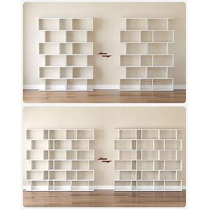 Produktbild für Bücherregal Vasagle LBC61WT, weiß
