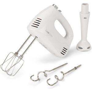 Handmixer Clatronic HM 3524, weiß, 5 Geschwindigkeiten