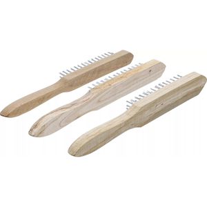 Produktbild für Drahtbürste BGS-technic 85815, Set, Handbürste 260 mm
