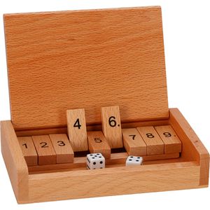 Würfelspiel Goki HS185, Shut the Box Reisespiel