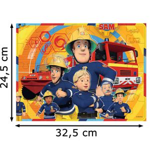 Produktbild für Puzzle Ravensburger 06114, Sam der Feuerwehrmann
