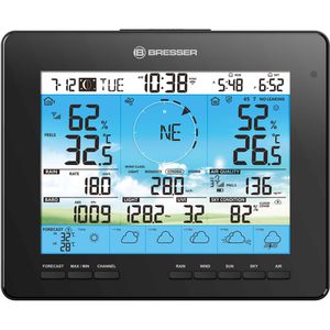 Produktbild für Wetterstation Bresser 7003210 4CAST PRO, 7-in-1, Wlan, digital