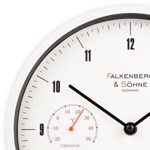 Produktbild für Wanduhr Falkenberg&amp;Söhne Kunststoff, analog, Funkuhr