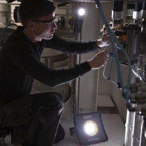 Produktbild für Baustrahler Scangrip Nova-EX R LED, mit integriertem Akku