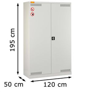 Produktbild für Umweltschrank CEMO 12/20, 11010, lichtgrau