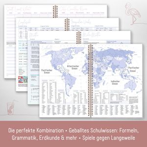 Produktbild für Schülerkalender Häfft College-Timer Poppy, Schuljahr 2025/2026