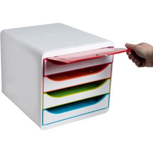 Produktbild für Schubladenbox Exacompta 310913D, Big Box Plus, A4