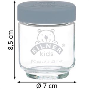 Produktbild für Vorratsglas Kilner 0025.017 Babygläser, mit Silikondeckel