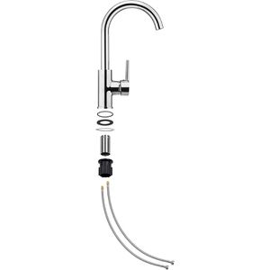 Produktbild für Küchenarmatur Cornat Fuerte 3177, chrom