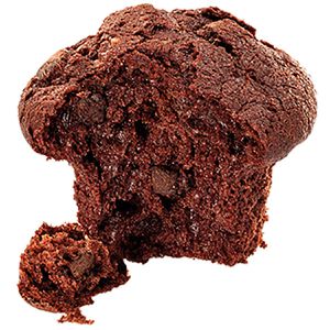Produktbild für Kuchen KuchenMeister Schoko Muffins, mit Schokoladenstückchen