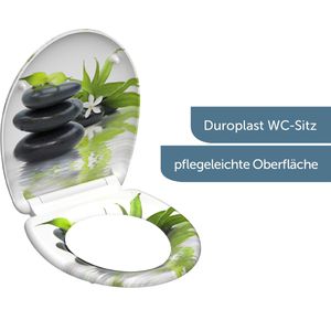 Produktbild für WC-Sitz Schütte Jasmin 82367, oval, aus Duroplast