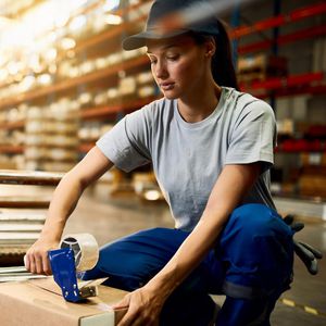 Produktbild für Packbandabroller D.RECT 800181