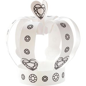 Produktbild für Bastelset Folia 23307 Kinderkronen Märchen