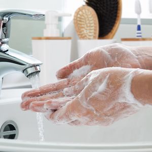 Produktbild für Badaccessoires-Set Relaxdays 10026129, 4-teilig