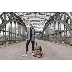 Produktbild für Reisetasche Reisenthel Allrounder Trolley, leo macchiato 49 cm