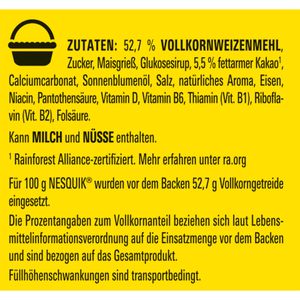 Produktbild für Cornflakes Nesquik Schoko-Cerealien, 330 g