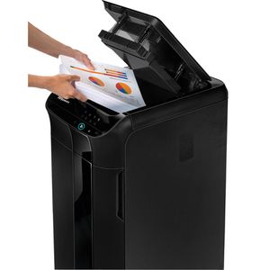 Produktbild für Aktenvernichter Fellowes 100135793 AutoMax 450C, mit Rollen