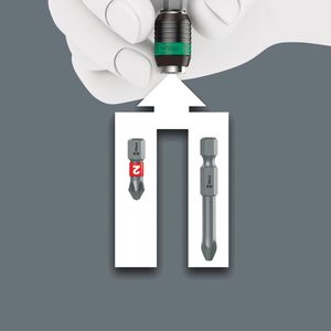 Produktbild für Schraubendreher Wera Kraftform Kompakt 60 RA-R 1