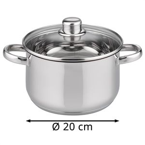 Produktbild für Topfset ELO 22005 Galactica, Edelstahl