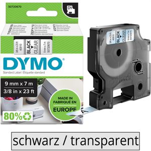 Produktbild für Schriftband Dymo 40910, D1, S0720670, Breite 9 mm