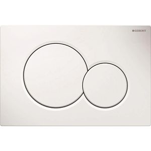 Produktbild für Betätigungsplatte Geberit Sigma01, aus Kunststoff, für WC