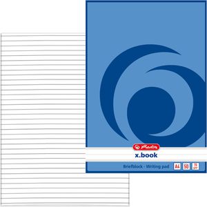 Briefblock Herlitz 717413 x-book, A4