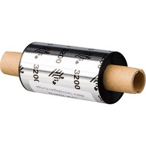 Produktbild für Farbband Zebra 3200 Premium, Wachs/Harz, GS06407