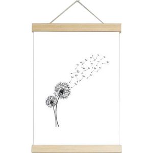 Böttcher-AG Posterleiste DIN A4, Länge 22 cm, Holz