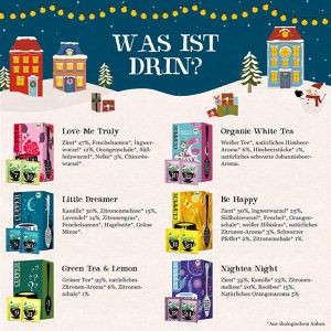 Produktbild für Adventskalender Cupper Teas &amp; Infusions BIO