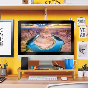 Produktbild für Monitorständer Relaxdays 10032164, Bambus