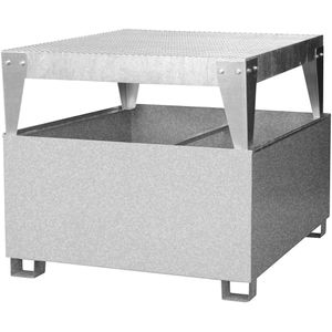 Auffangwanne CEMO GS1 AB1, 10850, aus verzinktem Stahl