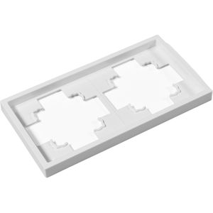 Produktbild für Steckdosenrahmen McPower Shallow