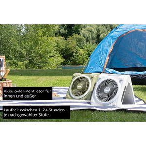 Produktbild für Ventilator Unold 86517, Solarventilator Camping, Ø 20cm