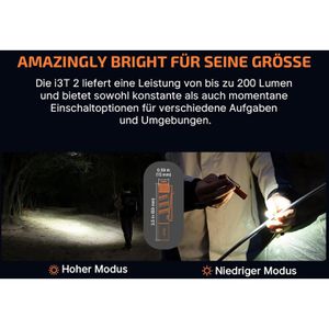 Produktbild für Taschenlampe Olight I3T2 EDC, LED, mit Batterie