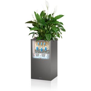 Produktbild für Übertopf Lechuza CANTO Premium 40 high, anthrazit, 40x76x40 cm
