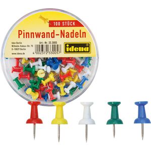 Produktbild für Pinnadeln Idena 33.3005, Kopf aus Kunststoff