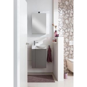 Produktbild für Waschbecken Fackelmann Gäste-WC, aus Keramik, weiß