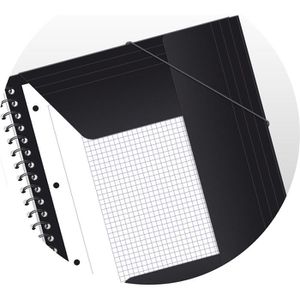 Produktbild für Collegeblock Oxford 400019524 Organiserbook, A4