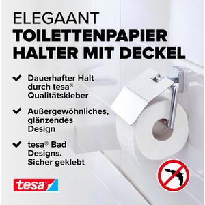 Produktbild für Toilettenpapierhalter Tesa Elegaant, verchromt