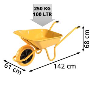 Produktbild für Schubkarre Haemmerlin Expert 305013901, Tragkraft 250 kg