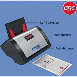 Produktbild für Laminiergerät GBC Velocity, Vollautomat für Laminierrollen, A4