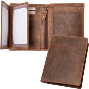 Portemonnaie Alassio 42240, braun, aus Echt Leder