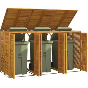 Mülltonnenbox vidaXL 3155240, Holz