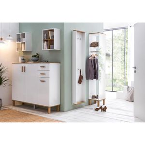 Produktbild für Highboard Schildmeyer Padua 142177, weiß, aus Holz