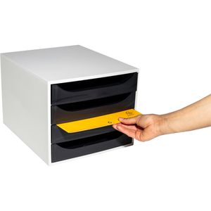 Produktbild für Schubladenbox Exacompta 2286014D, Ecobox, A4