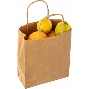 Produktbild für Papiertüten Folia 21810, braun