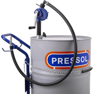 Produktbild für Fasspumpe Pressol 13056, 2 Zoll Gewinde, mit Schlauch &amp; Kurbel